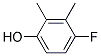 4-FLUORO-2,3-DIMETHYLPHENOL Struktur
