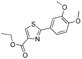ETHYL 2-(3,4-DIMETHOXYPHENYL)-1,3-THIAZOLE-4-CARBOXYLATE Struktur