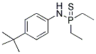 [4-(TERT-BUTYL)ANILINO](DIETHYL)THIOXOPHOSPHORANE Struktur