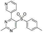 2-METHYL-5-[(4-METHYLPHENYL)SULPHONYL]-4-(PYRIDIN-3-YL)PYRIMIDINE