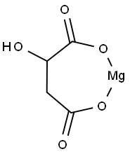無(wú)水蘋(píng)果酸鎂 結(jié)構(gòu)式