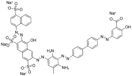 DIRECT BROWN B Structure