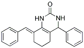 (8E)-8-BENZYLIDENE-4-PHENYL-3,4,5,6,7,8-HEXAHYDROQUINAZOLIN-2(1H)-ONE Struktur