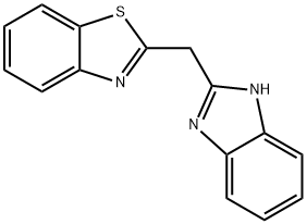 2-(1H-BENZOIMIDAZOL-2-YLMETHYL)-BENZOTHIAZOLE Struktur