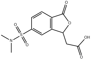 (6-DIMETHYLSULFAMOYL-3-OXO-1,3-DIHYDRO-ISOBENZOFURAN-1-YL)-ACETIC ACID price.