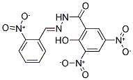 2-HYDROXY-3,5-DINITRO-BENZOIC ACID (2-NITROBENZYLIDIENE)-HYDRAZIDE|