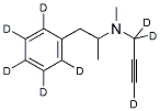 (+/-)-DEPRENYL-D8 Struktur
