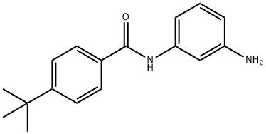 N-(3-AMINOPHENYL)-4-TERT-BUTYLBENZAMIDE Struktur