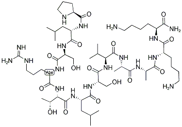 PLSRTLSVAAKK-NH2 Structure
