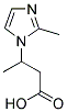 3-(2-METHYL-IMIDAZOL-1-YL)-BUTYRIC ACID Struktur