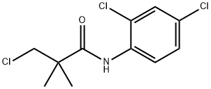 3-CHLORO-N-(2,4-DICHLOROPHENYL)-2,2-DIMETHYLPROPANAMIDE Structure