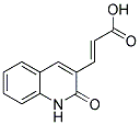 (2E)-3-(2-HYDROXYQUINOLIN-3-YL)ACRYLIC ACID Struktur