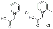 N-CARBOXYMETHYL-PYRIDINIUM CHLORIDE + N-CARBOXYMETHYL-PICOLINIUM CHLORIDE Struktur