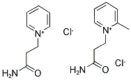 N-CARBAMOYLETHYL-PYRIDINIUM CHLORIDE + N-CARBAMOYLETHYL-PICOLINIUM CHLORIDE Struktur