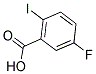2-IODO-5-FLUOROBENZOIC ACID Struktur