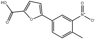 5-(4-METHYL-3-NITRO-PHENYL)-FURAN-2-CARBOXYLIC ACID Struktur