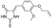 (5Z)-5-[4-(ALLYLOXY)-3-METHOXYBENZYLIDENE]-2-THIOXOIMIDAZOLIDIN-4-ONE Struktur