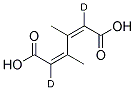 D-D'-CIS-CIS DIMETHYLMUCONIC ACID Struktur