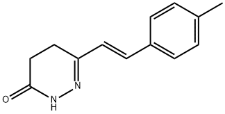 6-(4-METHYLSTYRYL)-4,5-DIHYDRO-3(2H)-PYRIDAZINONE Structure