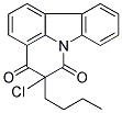 5-BUTYL-5-CHLORO-5,6-DIHYDRO-4H-PYRIDO[3,2,1-JK]CARBAZOLE-4,6-DIONE Structure