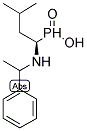 N-(1-(R)-METHYLBENZYL)-(R)-1-AMINO(3- METHYLBUTANE) PHOSPHINIC ACID