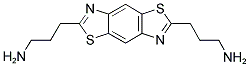 3,3'-(BENZO[1,2-D:4,5-D']BIS(THIAZOLE)-2,6-DIYL)BIS(PROPAN-1-AMINE) 結構式