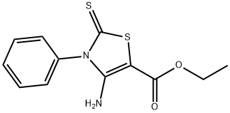 4-AMINO-3-PHENYL-2-THIOXO-2,3-DIHYDRO-THIAZOLE-5-CARBOXYLIC ACID ETHYL ESTER price.