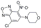 7-CHLORO-5-MORPHOLIN-4-YL-4-NITRO-BENZO[1,2,5]OXADIAZOLE Structure