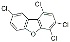 1,3,4,8-TETRACHLORODIBENZOFURAN Struktur