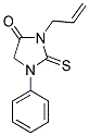 3-ALLYL-1-PHENYL-2-THIOHYDANTOIN Structure