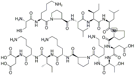 ANTI-GLUCOCORTICOID RECEPTOR NEUTRALIZING PEPTIDE (245-259) Structure