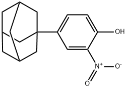 4-(1-金剛烷基)-2-硝基苯酚 結構式
