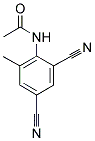 N-(2,4-DICYANO-6-METHYLPHENYL)ACETAMIDE Structure