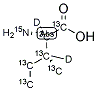 L-ISOLEUCINE (U-13C6;15N,2,3-D2) Struktur
