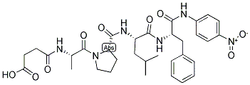 SUC-ALA-PRO-LEU-PHE-PNA 結(jié)構(gòu)式