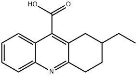 2-ETHYL-1,2,3,4-TETRAHYDRO-ACRIDINE-9-CARBOXYLIC ACID Struktur