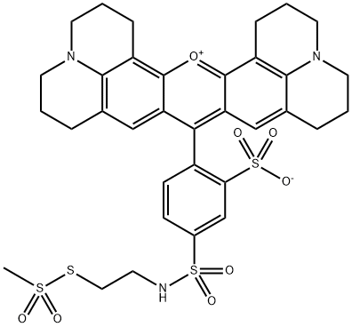 TEXAS RED-2-SULFONAMIDOETHYL METHANETHIOSULFONATE 結構式
