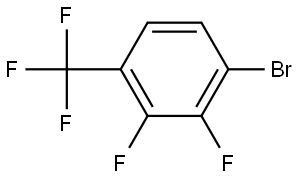 2,4-DIFLUORO-5-(TRIFLUOROMETHYL)BROMOBENZENE Structure