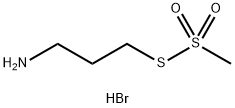 3-AMINOPROPYL METHANETHIOSULFONATE, HYDROBROMIDE Structure