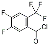 4,5-DIFLUORO-2-(TRIFLUOROMETHYL)BENZOYL CHLORIDE Struktur