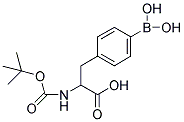 BOC-D, L-PHE[4-B(OH)2] Structure