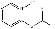 2-[(DIFLUOROMETHYL)SULFANYL]-1-PYRIDINIUMOLATE Struktur