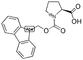 L-PROLINE-N-FMOC (15N) 結(jié)構(gòu)式