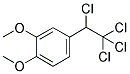 1,2-DIMETHOXY-4-(1,2,2,2-TETRACHLOROETHYL)BENZENE Struktur