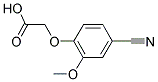 (4-CYANO-2-METHOXYPHENOXY)ACETIC ACID Structure
