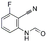 N-(2-CYANO-3-FLUOROPHENYL)FORMAMIDE Struktur