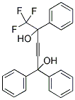 1,1,1-TRIFLUORO-2,5,5-TRIPHENYLPENT-3-YNE-2,5-DIOL Structure