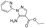 ETHYL 5-AMINO-1-PYRIDIN-2-YL-1H-PYRAZOLE-4-CARBOXYLATE Structure