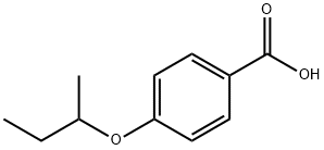 4-SEC-BUTOXY-BENZOIC ACID Struktur