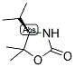(R)-(+)-4-ISOPROPYL-5,5-DIMETHYL-2-OXAZOLIDINONE Struktur